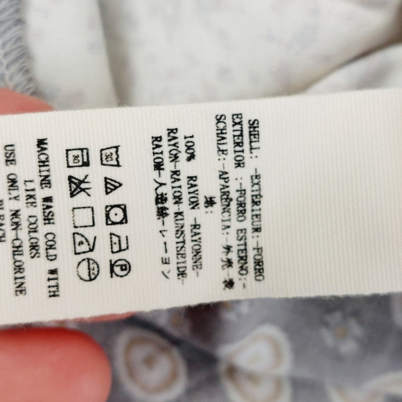 New Free People Forget me not short sleeve oversized kimono  P5477 - Picture 10 of 12